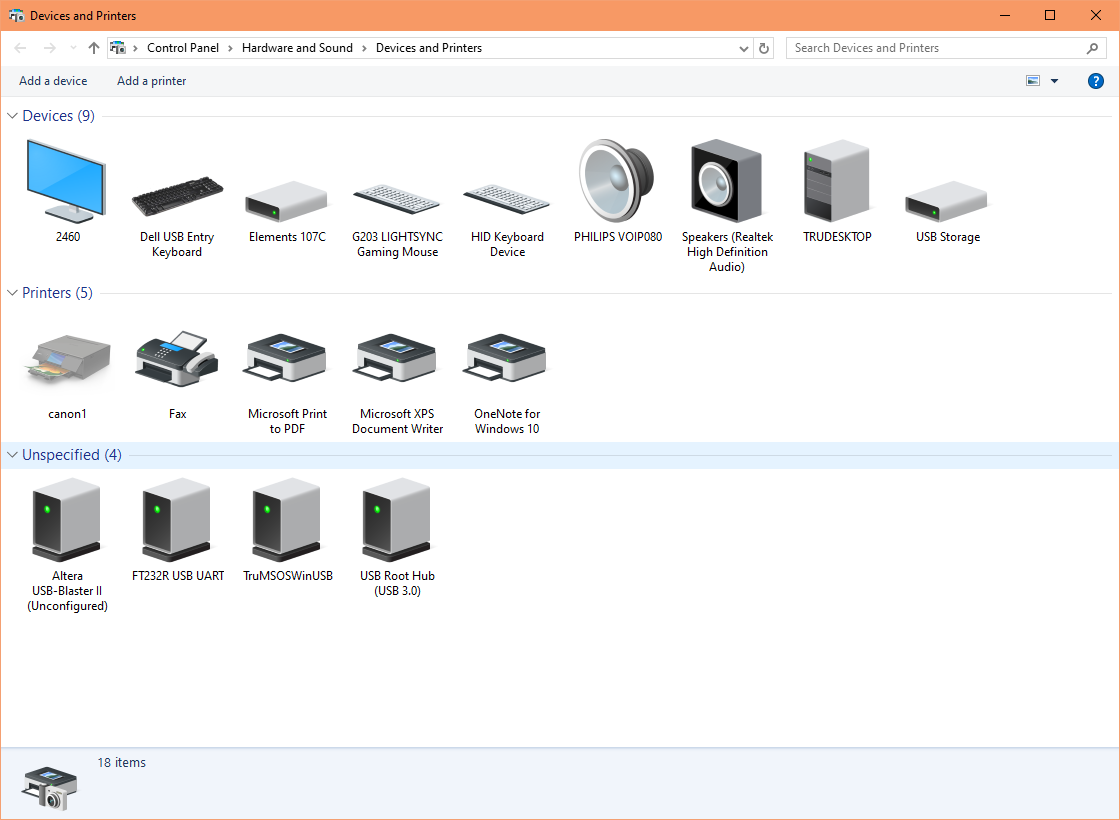 Enumerated MSOS WinUSB